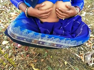 Indian Municipal Descendant With Natural Hairy Pussy Outdoor Sex Desi Radhika